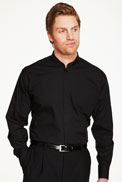 Men's Mandarin Collar Shirt
